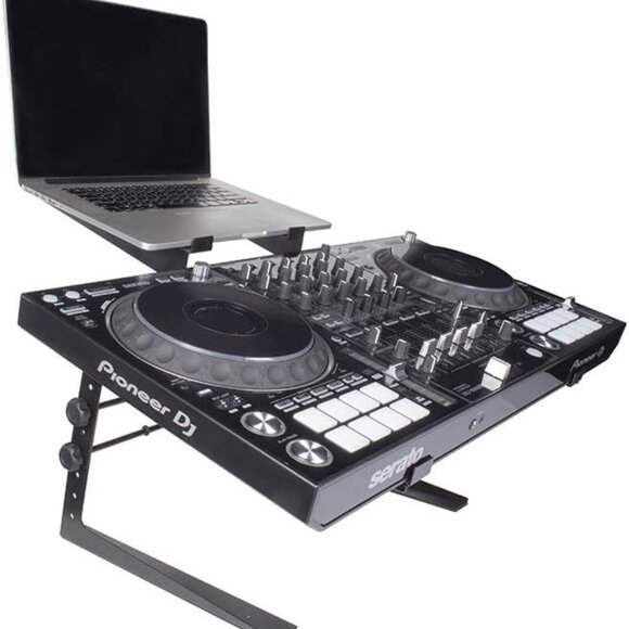 Headliner Covina Portable Dual DJ Controller Stand; Adjustable and Durable DJ - Picture 1 of 10